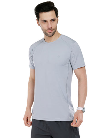 Bodyactive Light Grey Dry Fit Men's T-shirt TS42-LT.GREY