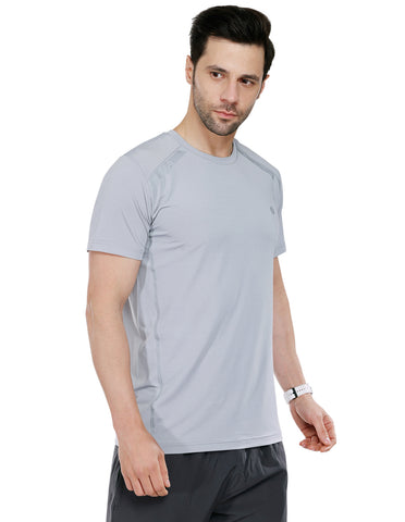 Bodyactive Light Grey Dry Fit Men's T-shirt TS42-LT.GREY