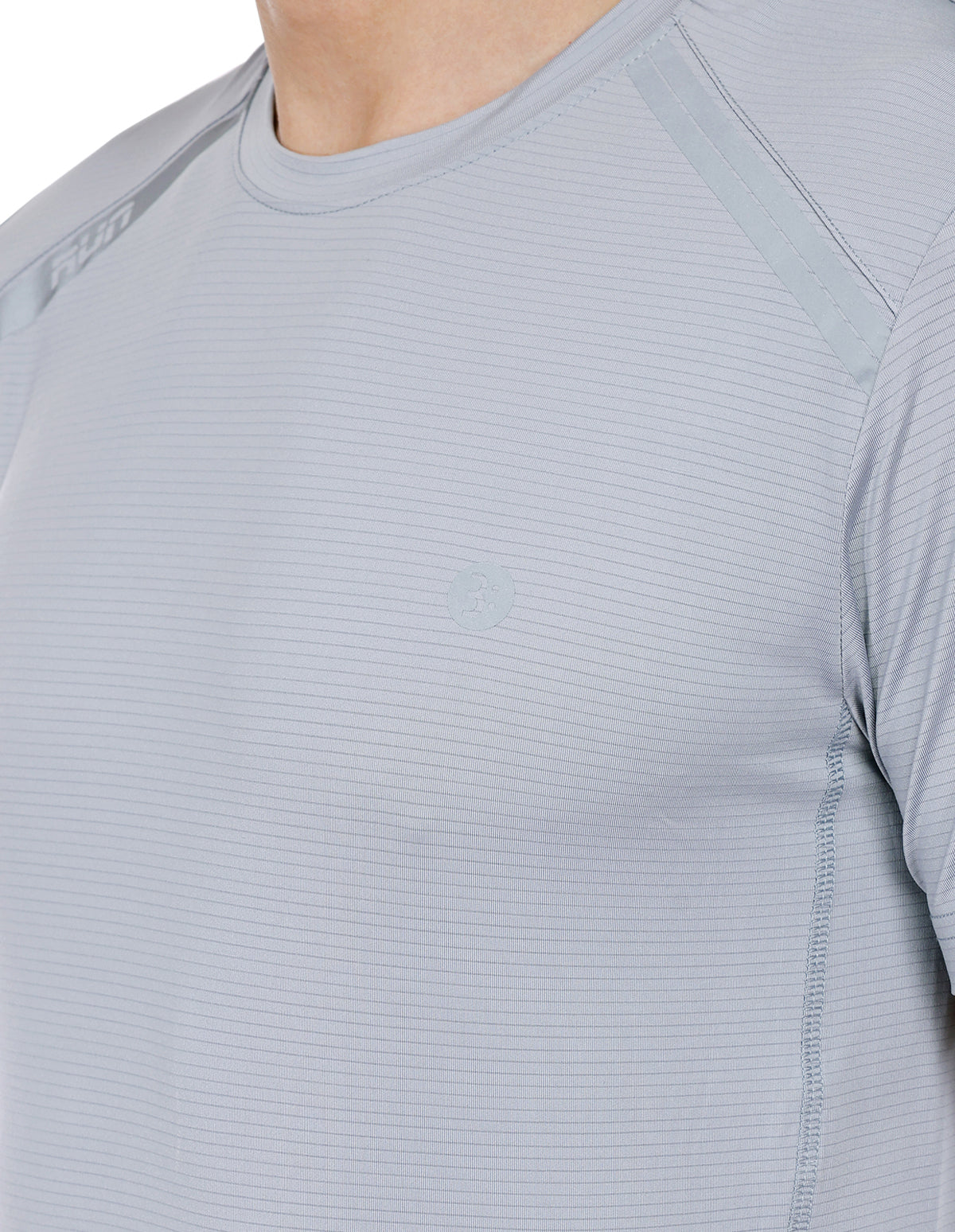 Bodyactive Light Grey Dry Fit Men's T-shirt TS42-LT.GREY