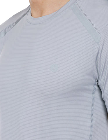 Bodyactive Light Grey Dry Fit Men's T-shirt TS42-LT.GREY