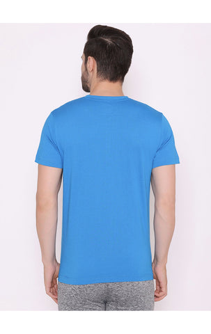 Bodyactive Half Sleeves Henley T-Shirt for Men-TS61-ROY