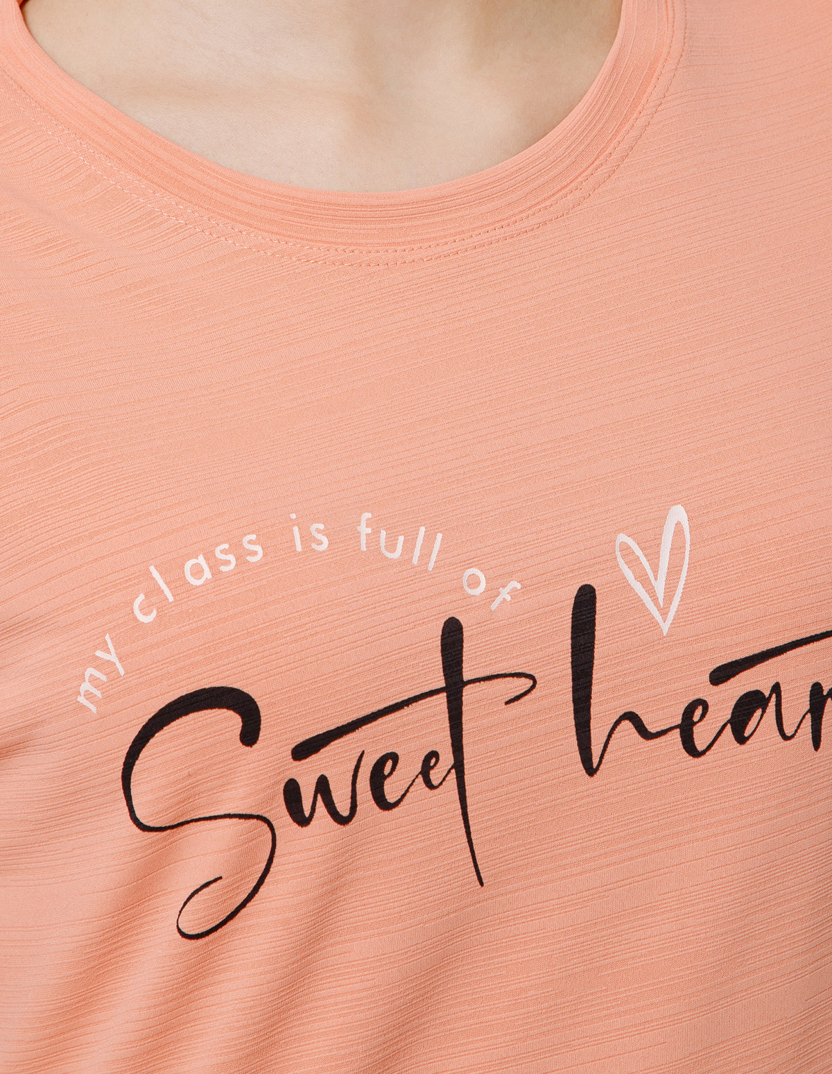 Women's Super Soft Polyester Spandex Printed Half Sleeve T-Shirt – Rust(TSW3)