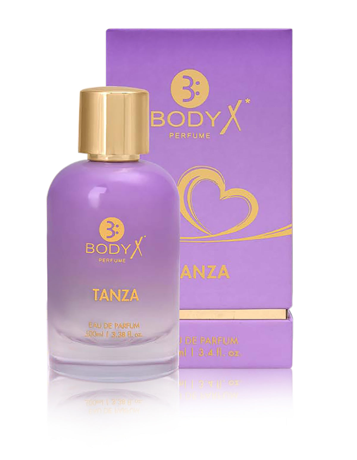 BodyX Tanza Eau De Parfum for Women Long-Lasting Feminine Fragranceme TANZA EDP-100ml