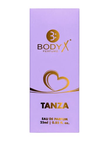 BodyX Tanza Eau De Parfum for Women Long-Lasting Feminine Fragranceme TANZA EDP-25ml