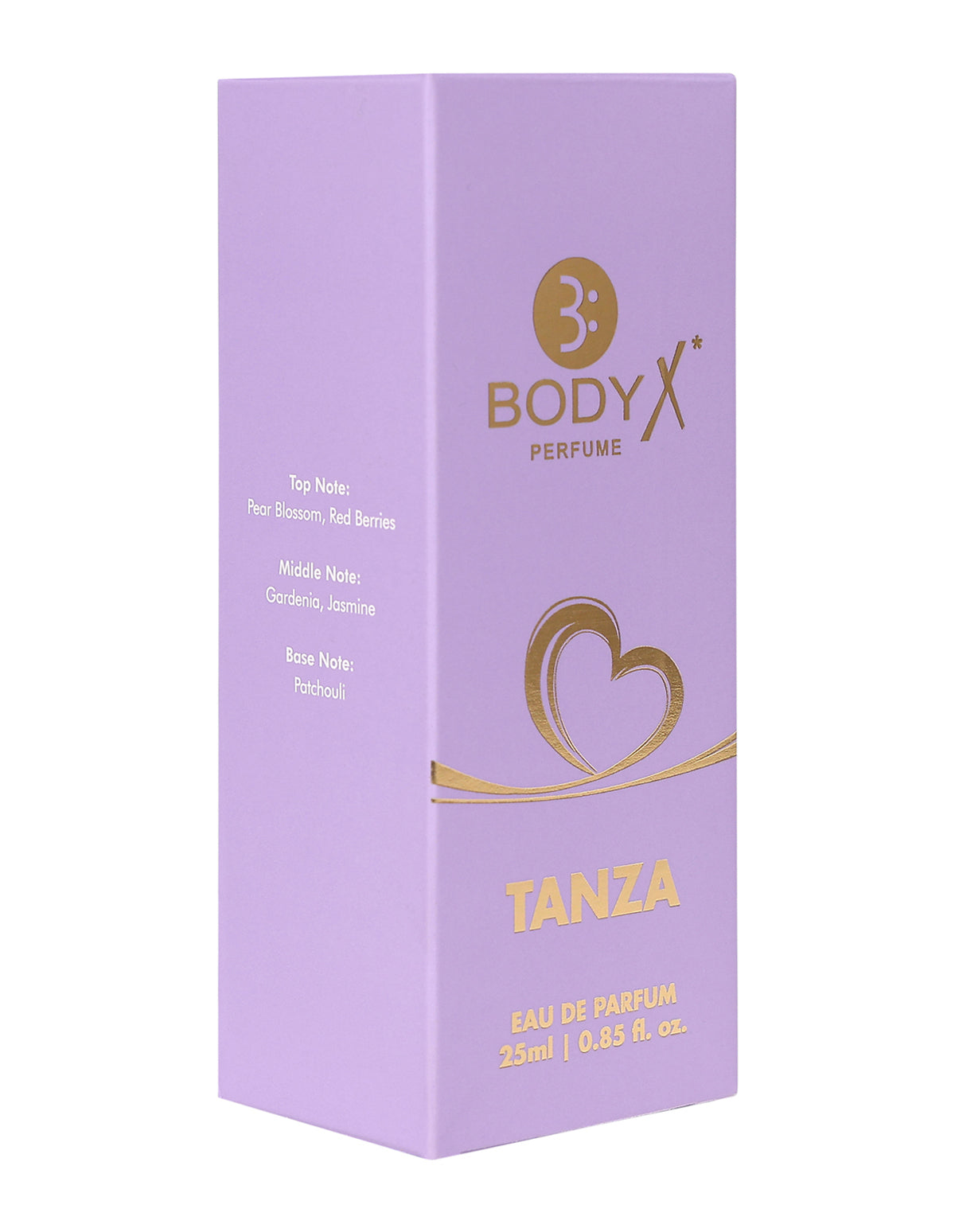 BodyX Tanza Eau De Parfum for Women Long-Lasting Feminine Fragranceme TANZA EDP-25ml