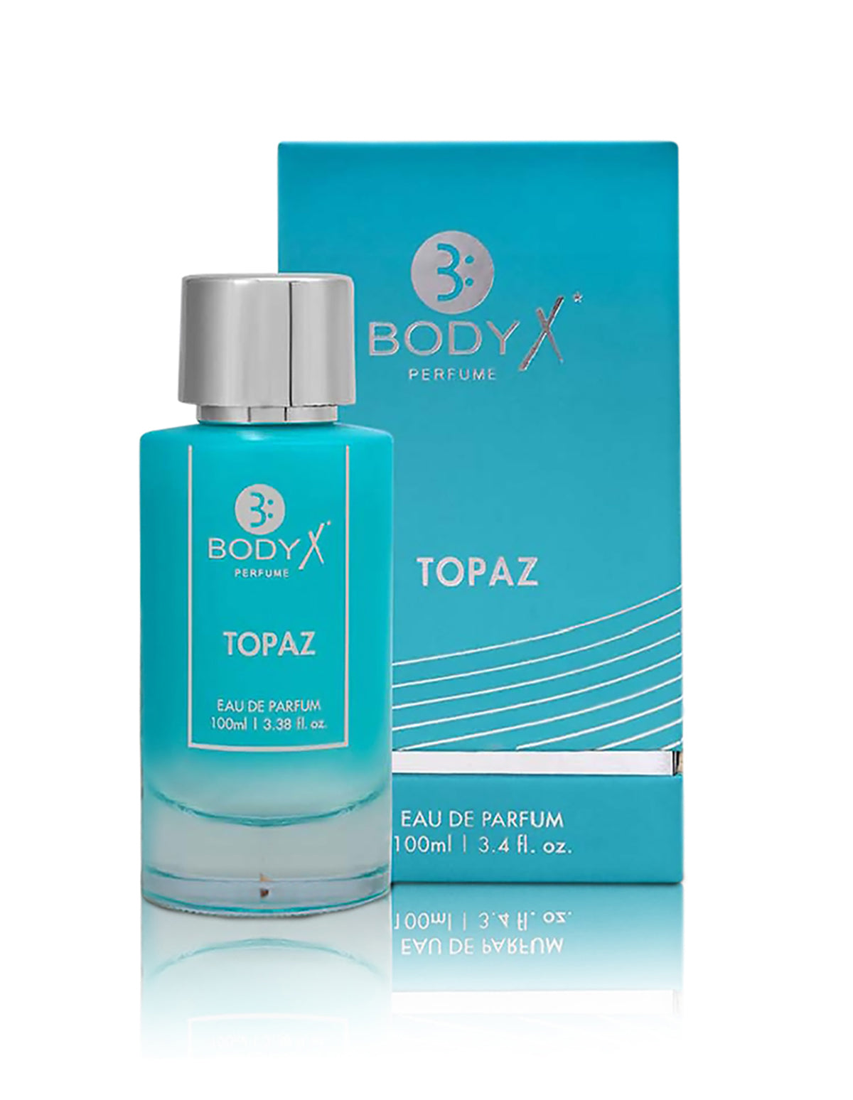BodyX Topaz Eau De Parfum for Men Long-Lasting Masculine Fragrance-100ml