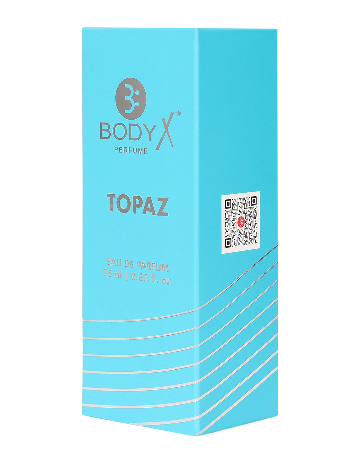BodyX Topaz Eau De Parfum for Men Long-Lasting Masculine Fragrance-25ml