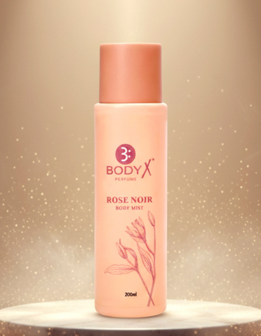 Rose Noir Body Mist by BodyX (200ml) – Feminine & Lasting Aroma