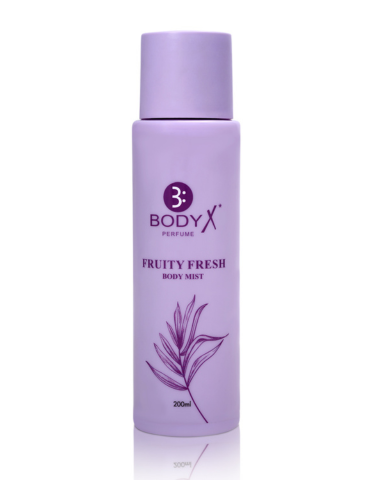 Fruity Fresh Body Mist by BodyX (200ml) – Feminine & Lasting Aroma
