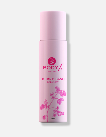 Berry Bash Body Mist by BodyX (200ml) – Feminine & Lasting Aroma