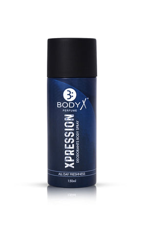 BodyX Unisex Deodorant XPRESSION Deo 150ML