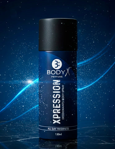 BodyX Xpression Deodorant for Men (150ml) – Long-Lasting Fresh Fragrance