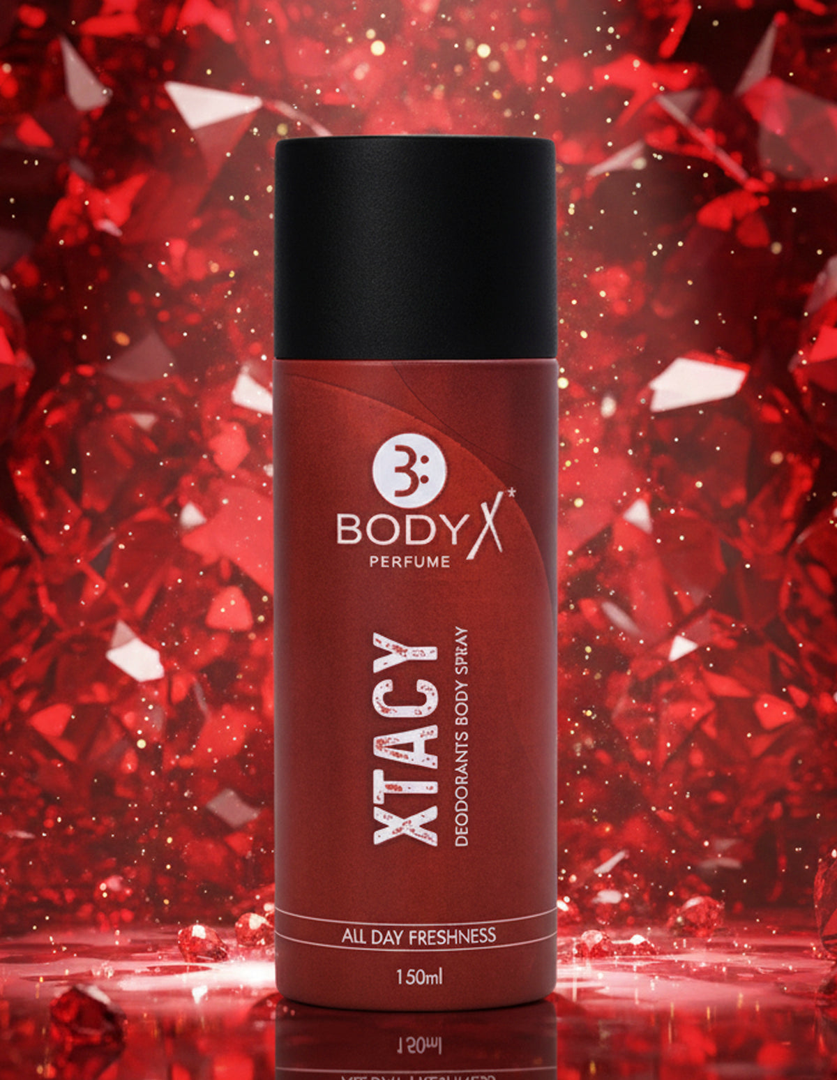 BodyX Xtacy Deodorant for Men (150ml) – Long-Lasting Fresh Fragrance