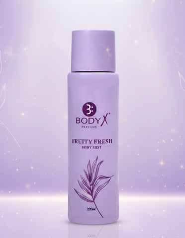 Fruity Fresh Body Mist by BodyX (200ml) – Feminine & Lasting Aroma