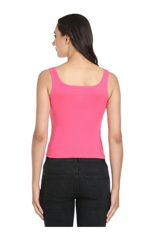 Broad Straps Round Neck Camisole-44NPI