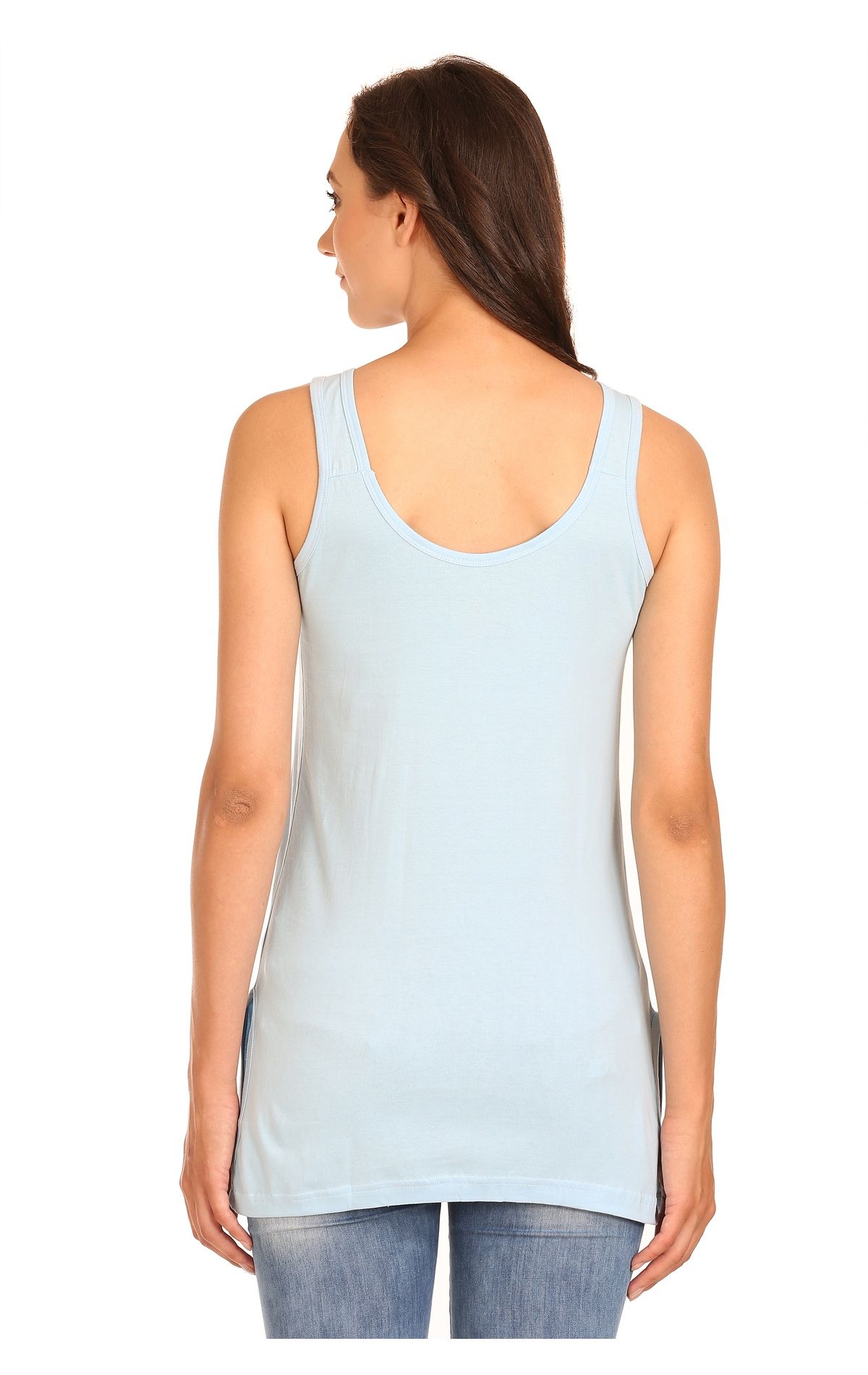 Mid Length Camisole-64SKY