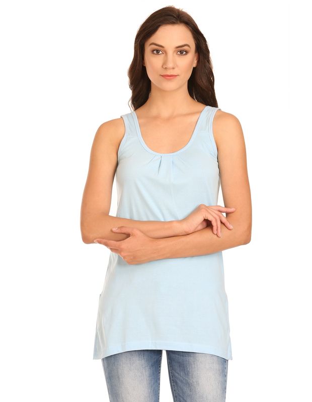 Mid Length Camisole-64SKY