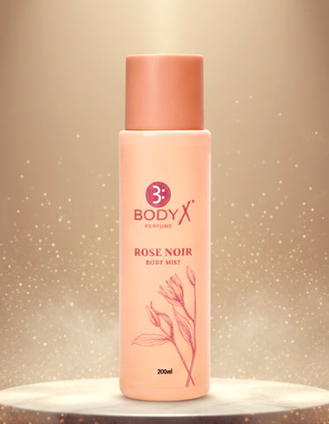 Rose Noir Body Mist by BodyX (200ml) – Feminine & Lasting Aroma